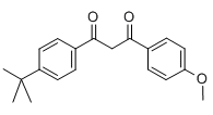 Avobenzone chemical structure.png