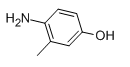 Chemical Structure of 4-Amino-m-cresol.png