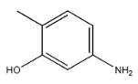 Chemical Structure of 5-AMINO-O-CRESOL .png